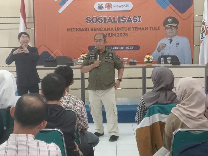
					Wujudkan Kota Tangguh, BPBD Cimahi Berikan Pelatihan Mitigasi Bencana untuk Disabilitas