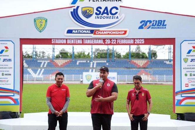 
					Menpora Dito Ariotedjo Hadiri Putaran Final Pertamina Student Athletics Championships (SAC) Indonesia