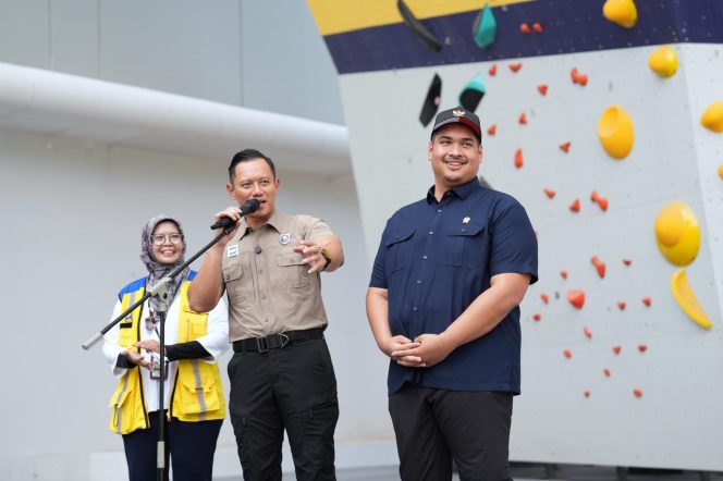 
					Menpora RI Dampingi Menko AHY Tinjau Cibubur Youth Elite Sport Center (CYESC)