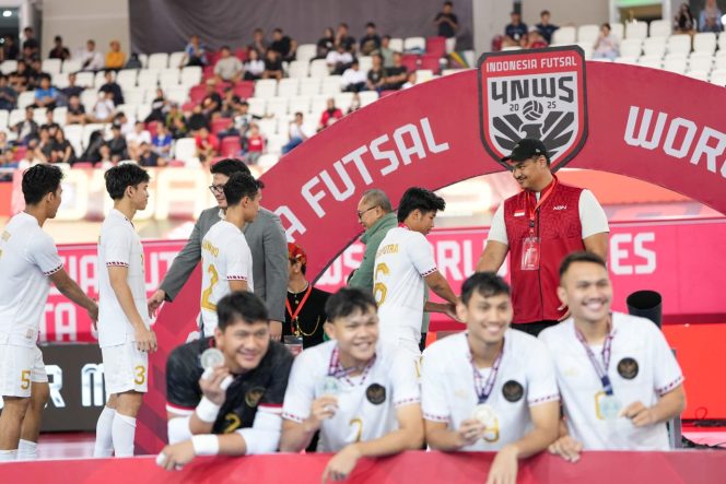 
					Dito Ariotedjo Apresiasi Timnas Futsal Indonesia Menjadi Runner Up di 4NWS 2025
