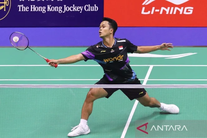 
					Anthony Ginting Absen dari All England 2025 karena Pemulihan Cedera