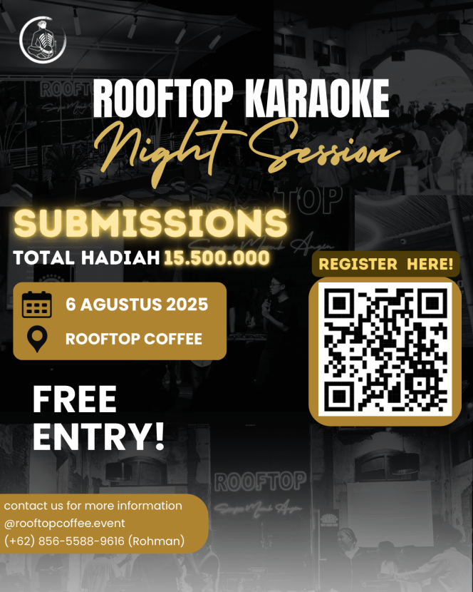 
					Tebak Lirik Sampai Sambung Lagu, Ini Keseruan Rooftop Karaoke Night Session