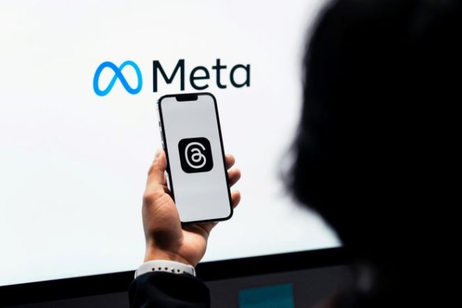 
					Ilustrasi Logo Meta/Pexels