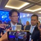 Menteri Keuangan (Menkeu) Purbaya Yudhi Sadewa menjawab pertanyaan media dalam wawancara cegat (doorstop) usai acara Indonesia Economic Outlook 2026 di Wisma Danantara, Jakarta, Jumat (13/2/2026)/ANTARA