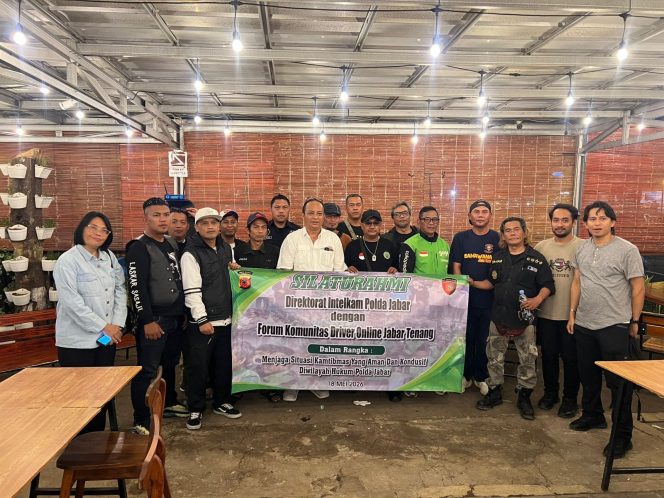 
					Polda Jawa Barat dan Driver Online Diskusikan Kerawanan Saat On Bid