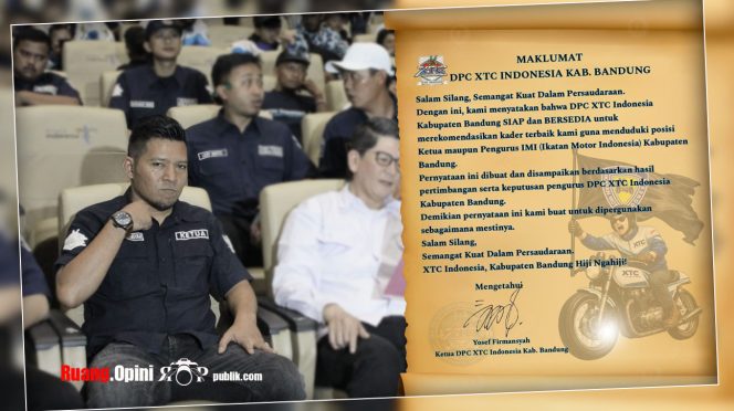 
					XTC Kabupaten Bandung Siap Dorong Kader Terbaik Pimpin IMI
